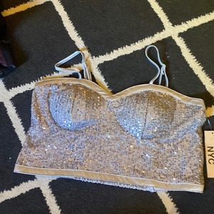 Madden NYC sparkly top